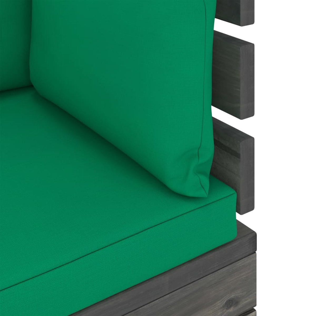 Vidaxl 8-delige Loungeset Met Kussens Pallet Massief Grenenhout - Groen