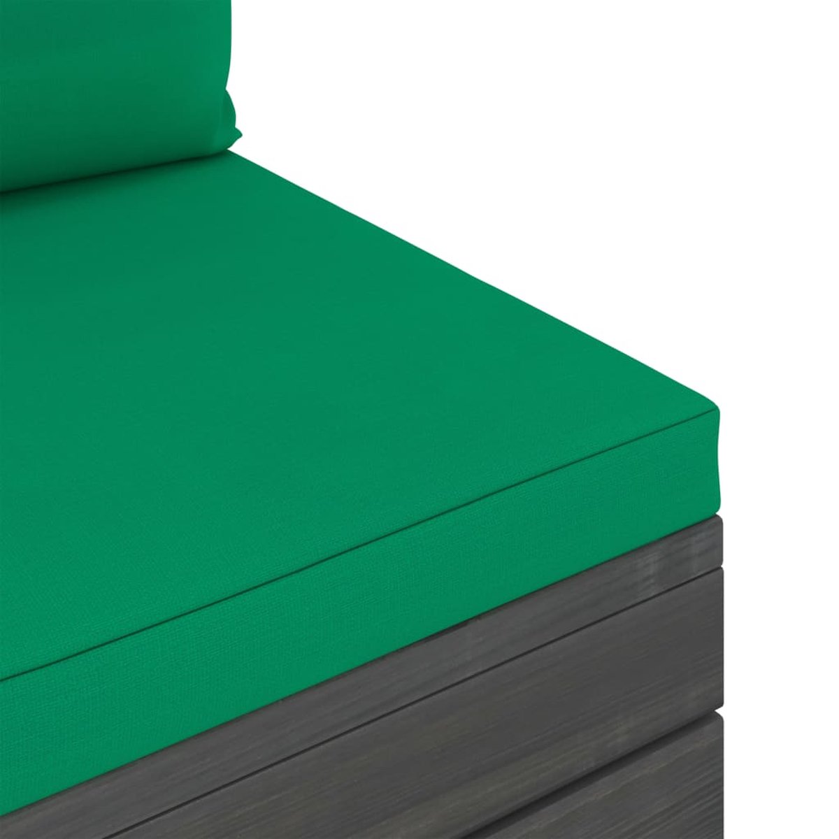 Vidaxl 8-delige Loungeset Met Kussens Pallet Massief Grenenhout - Groen