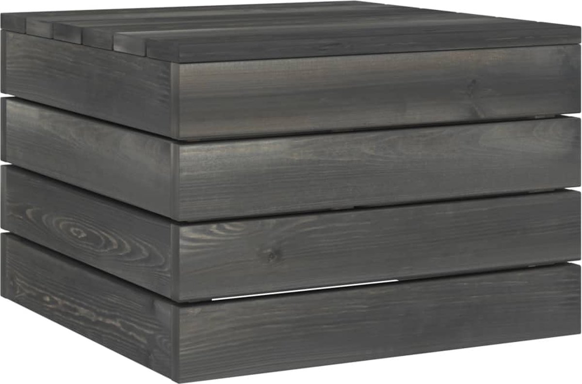 Vidaxl 2-delige Loungeset Met Kussens Pallet Massief Grenenhout - Groen