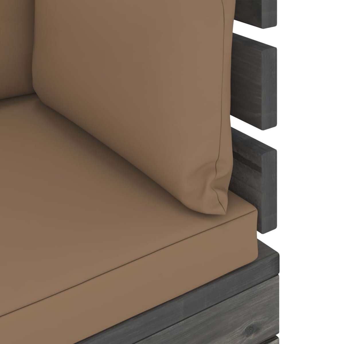 Vidaxl 7-delige Loungeset Met Kussens Pallet Massief Grenenhout - Bruin