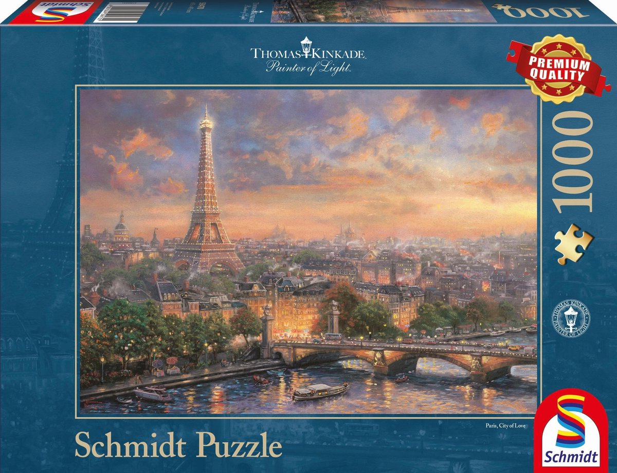 Schmidt Spiele Puzzel Paris City Of Love - 1000 Stukjes
