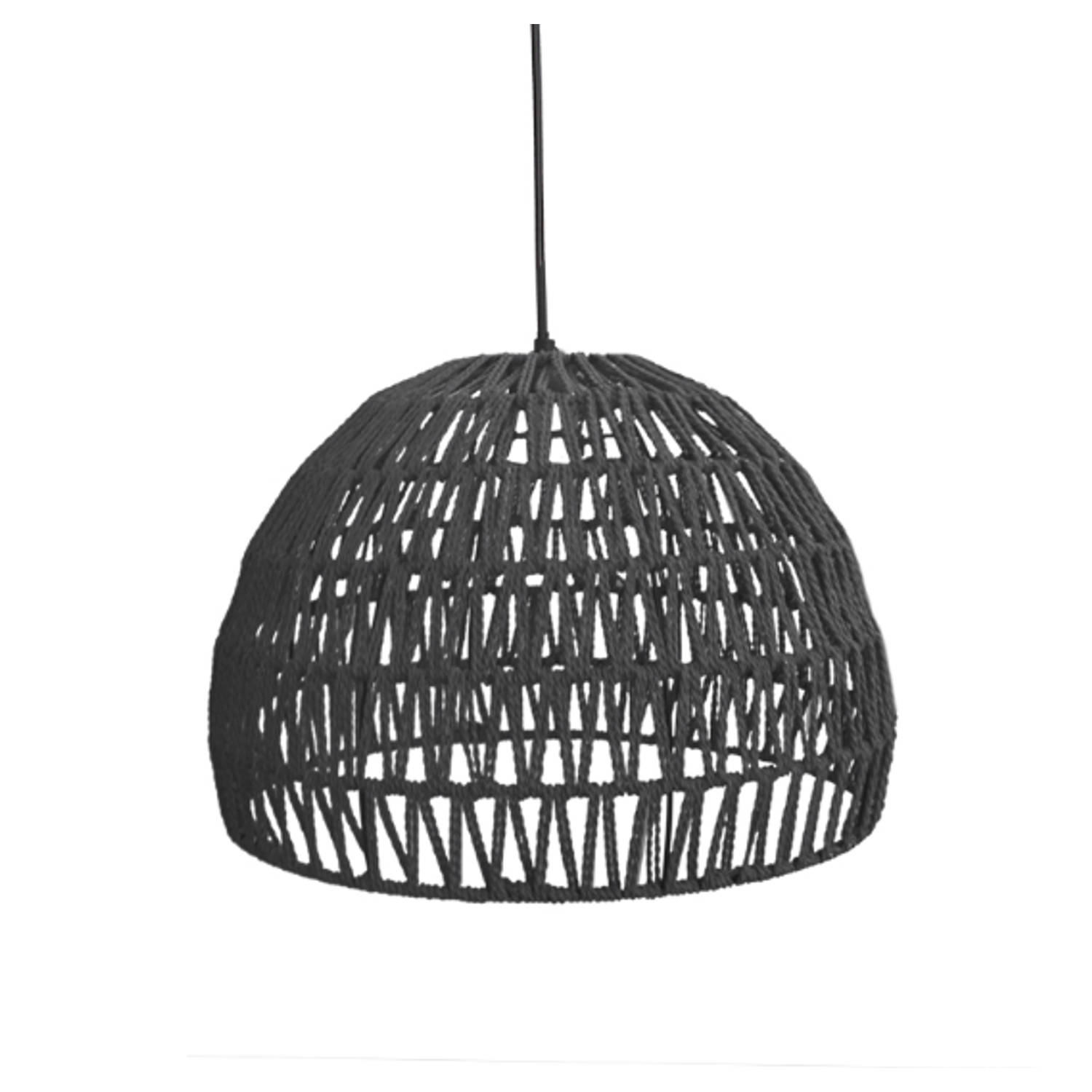 LABEL51 - Hanglamp Touw Groot - - Zwart