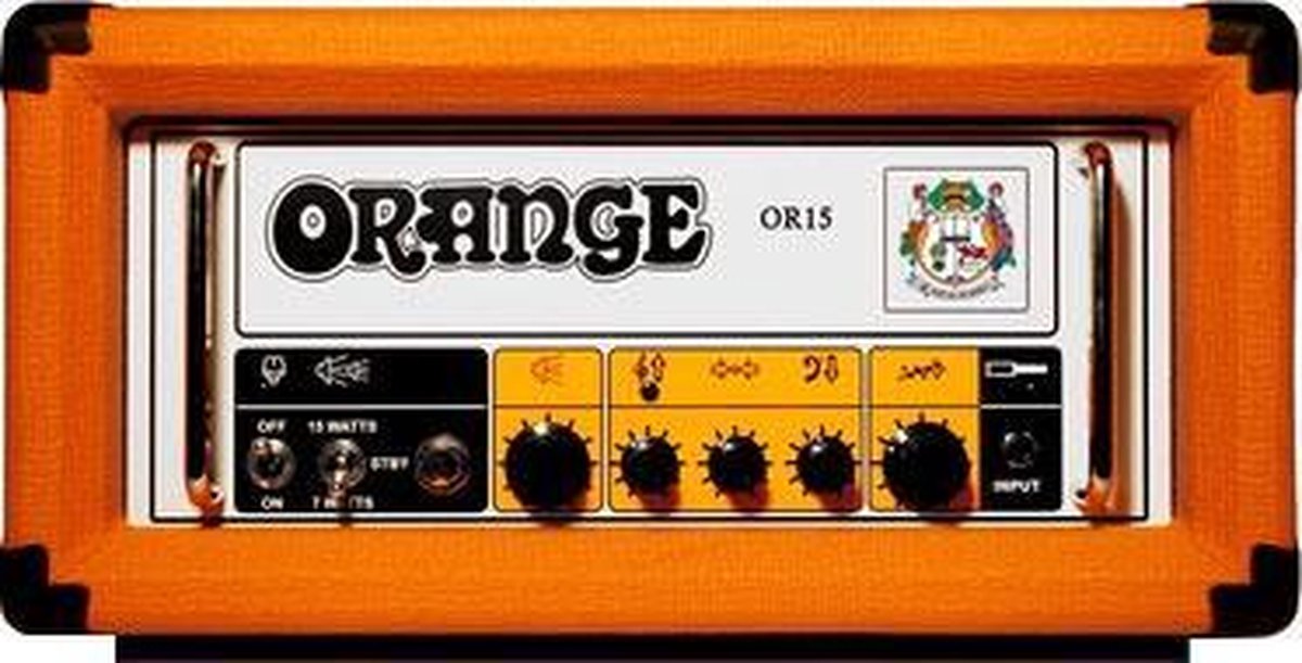 Orange OR15H 15 watt gitaarversterker-top