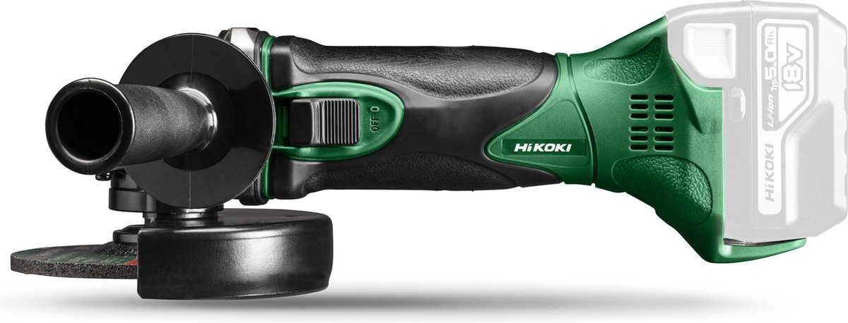 Hikoki G18DSL2W5Z | Accu haakse slijper | 18 V | Body | Zonder Accu's & Laders