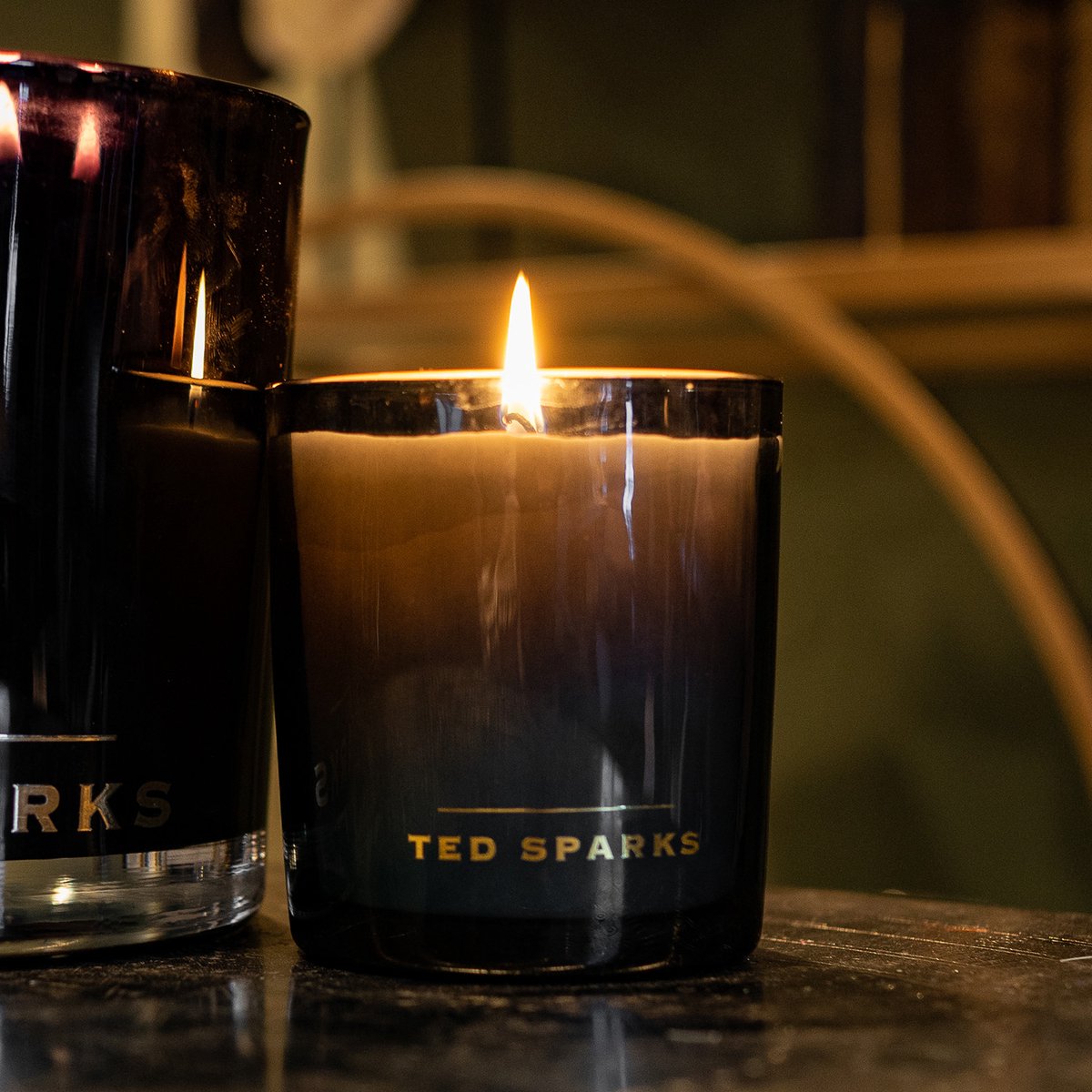 Ted Sparks Bamboo And Peony Demi - Zwart