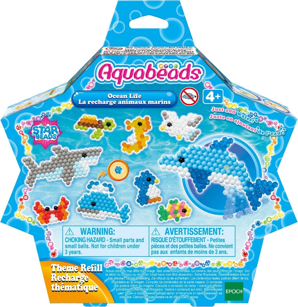 EPOCH Aquabeads 31769 Navulling Zeedieren