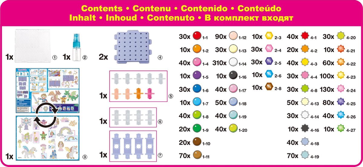 AquaBeads 31837 De Betoverde Wereld Set