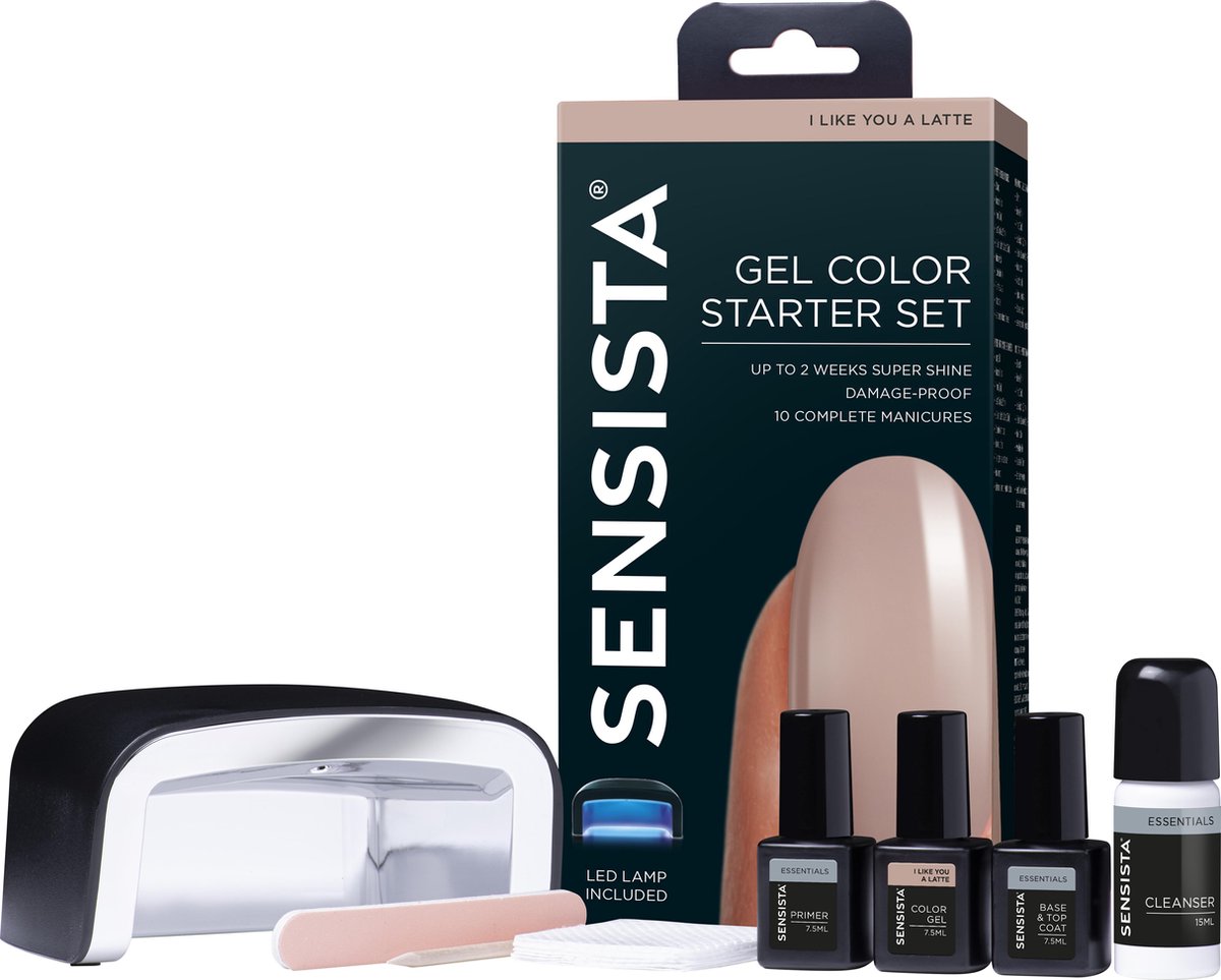 Sensista Gel Color Starter Set I Like You A Latte