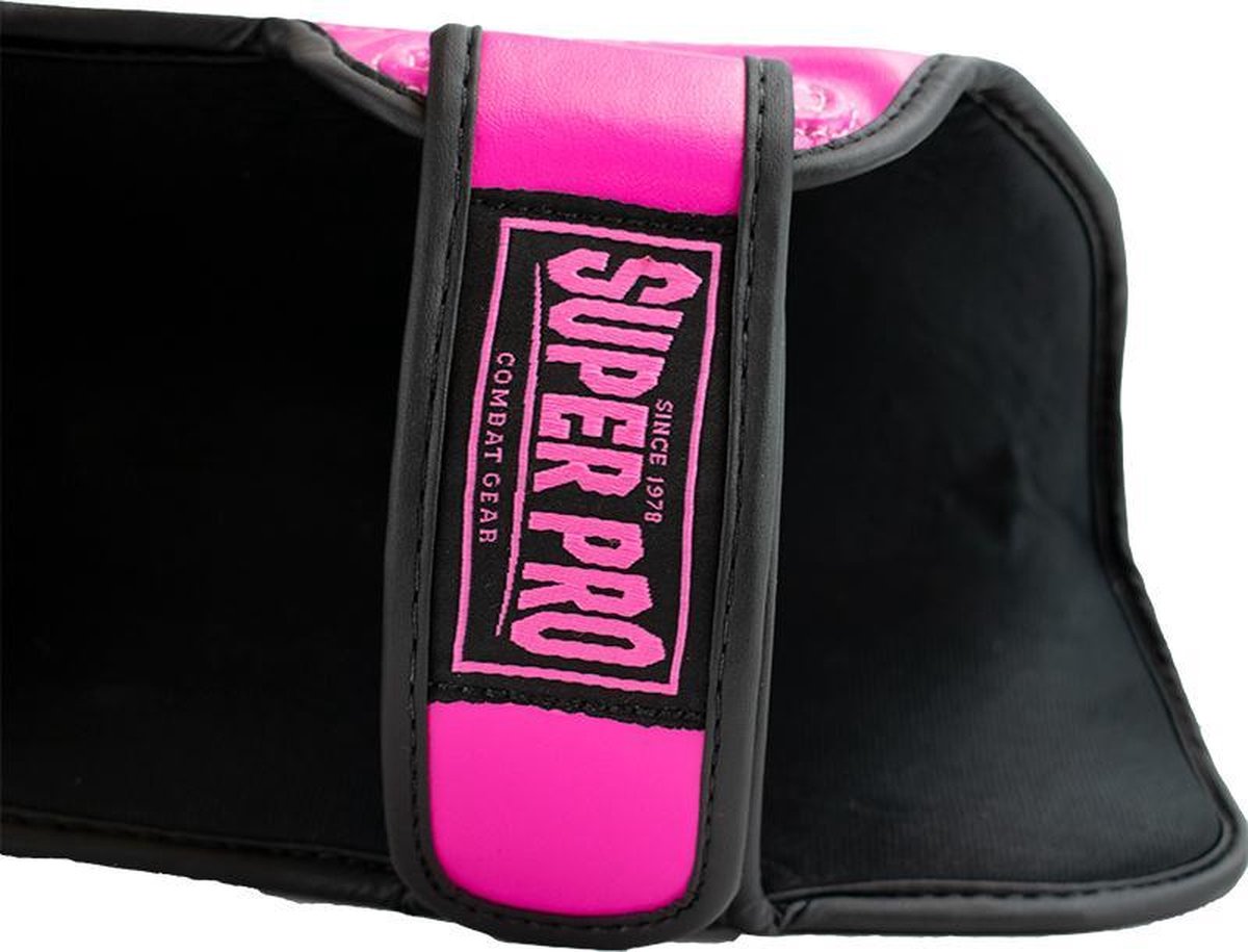 Super Pro Combat Gear Rebel Scheenbeschermers -/Zwart/Wit - M - Roze