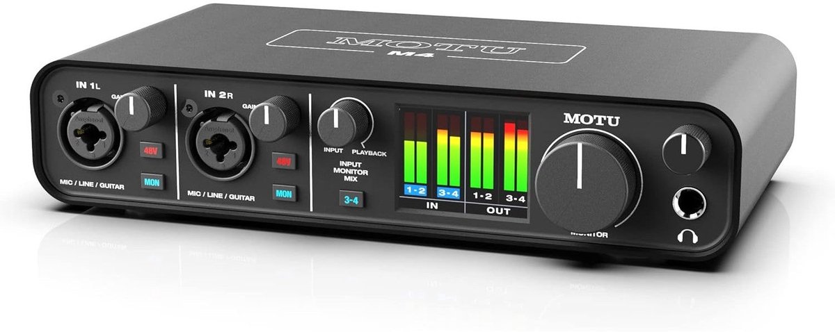Motu M4 audio interface