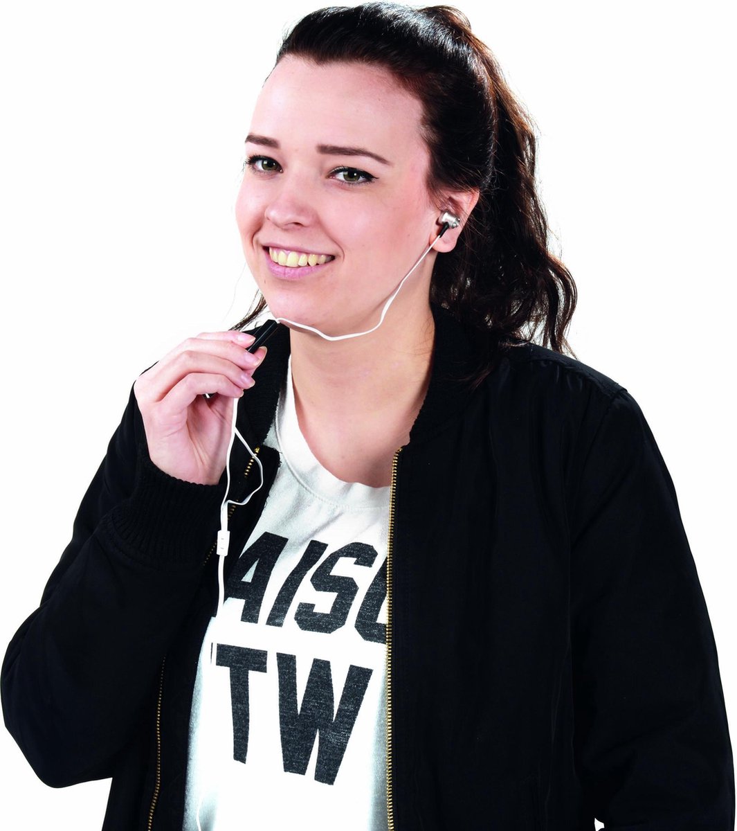 Grundig Oordopjes met Microfoon - Metal Pro Zilver - Silver