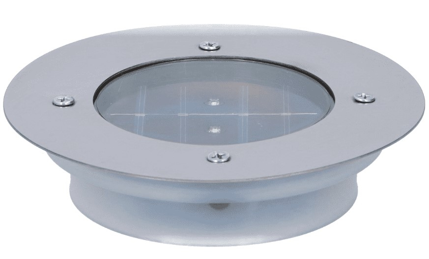 Grundig Solar Grondspot LED RVS - 14 cm