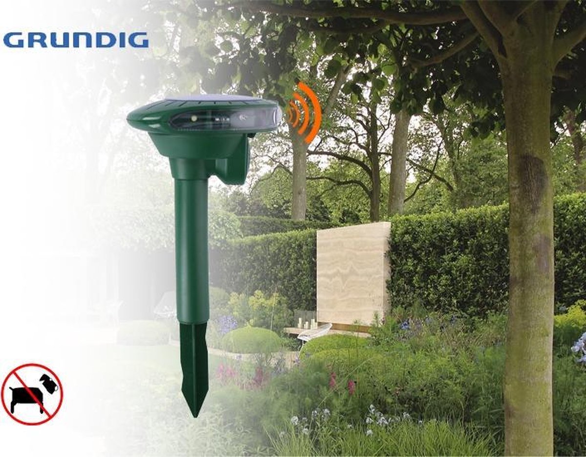 Grundig Ongedierteverjager Solar Ultrasoon - 1 st