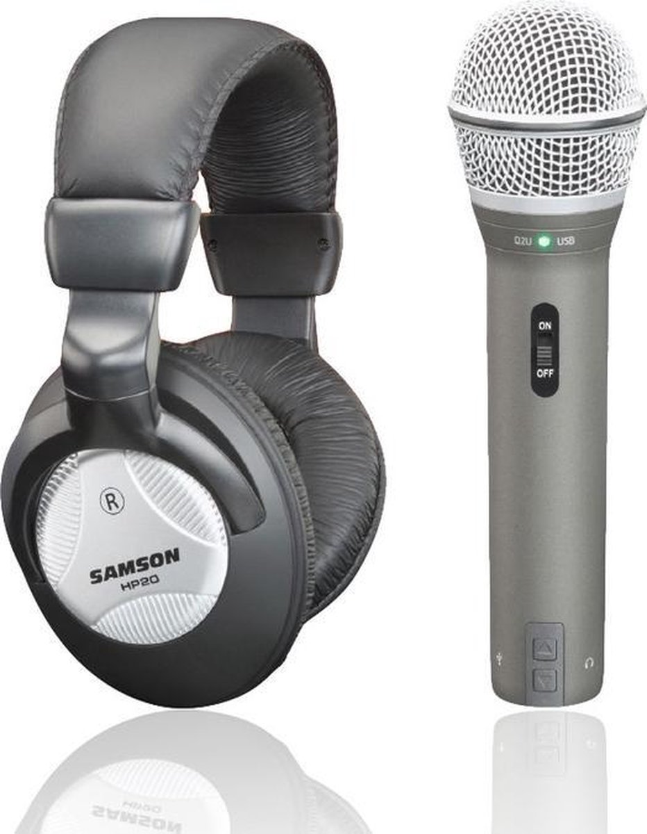 Samson Q2U Pack voor recording en podcasting
