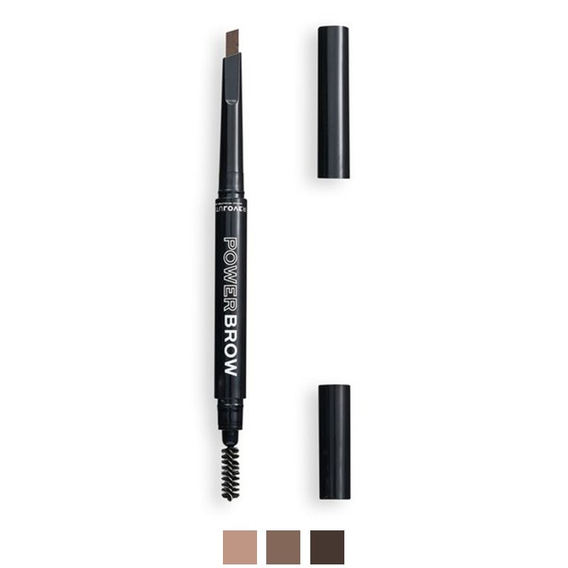 Power Brow Pencil Granite - donkerbruin tot zwart haar, koele ondertoon.