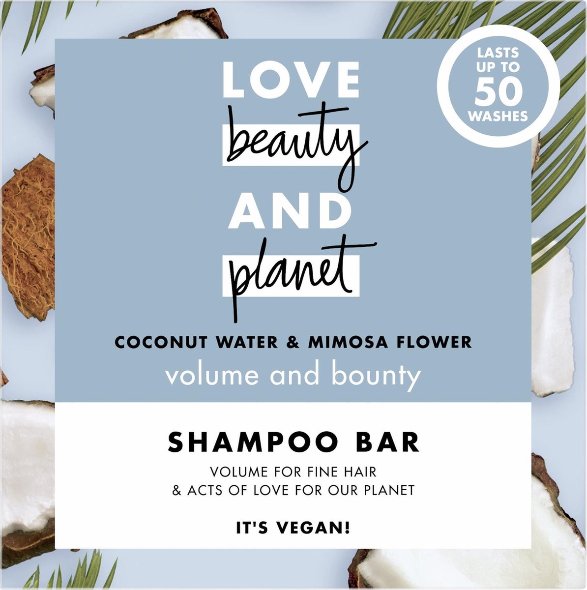 Love Beauty en Planet Shampoo Bar CoconutMimosa 90gram