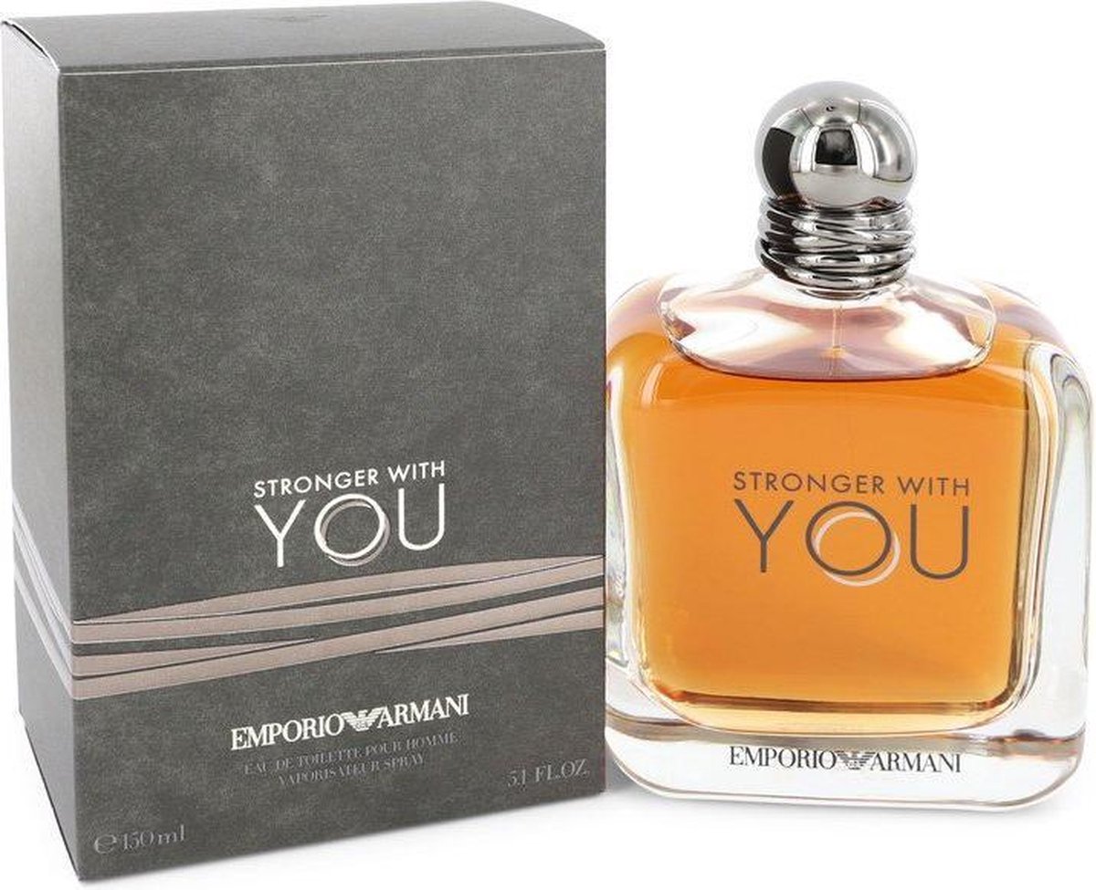 Armani Strongerh You Armani - Strongerh You Eau de Toilette - 150 ML - Wit