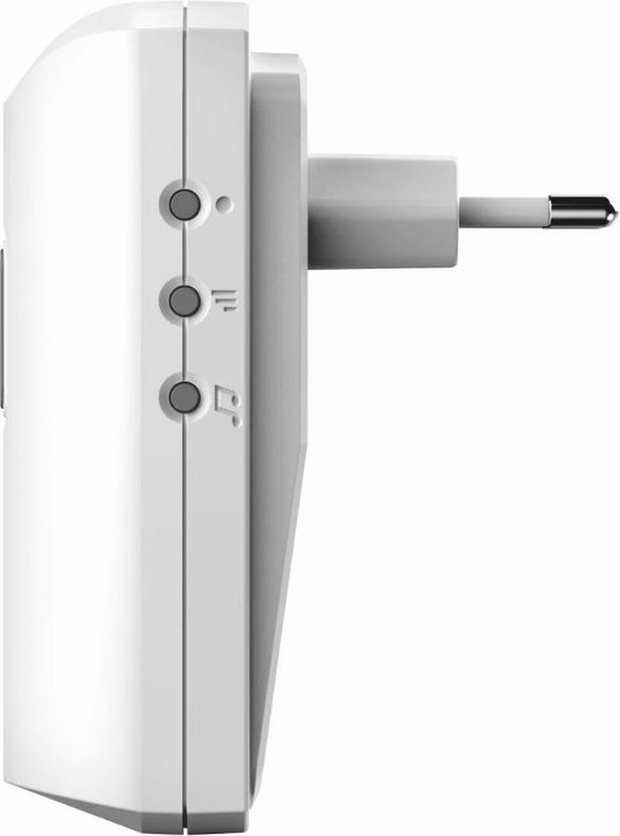 KlikAanKlikUit KlikAan KlikUit ACDB - Draadloze deurbel 70273 - Zwart