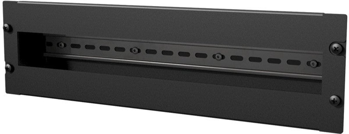 Caymon BDR03 19 inch DIN rail mounting unit voor 24 modules 3HE