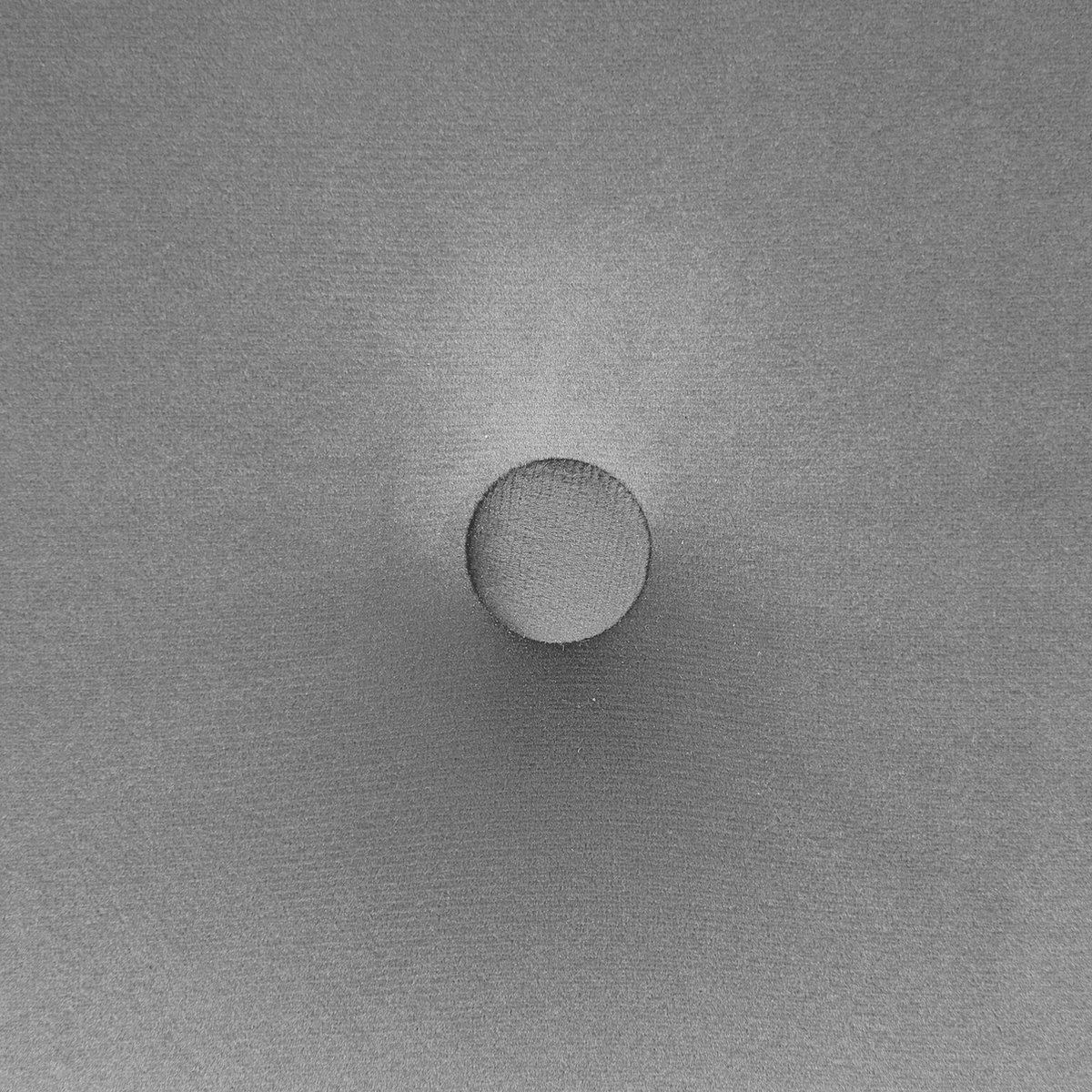 Beliani Yorkton Voetenbank Fluweel 43 X 102 Cm - Grijs