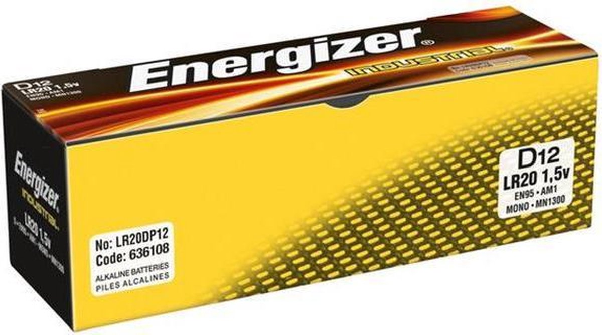 Energizer - Batterij Lr20