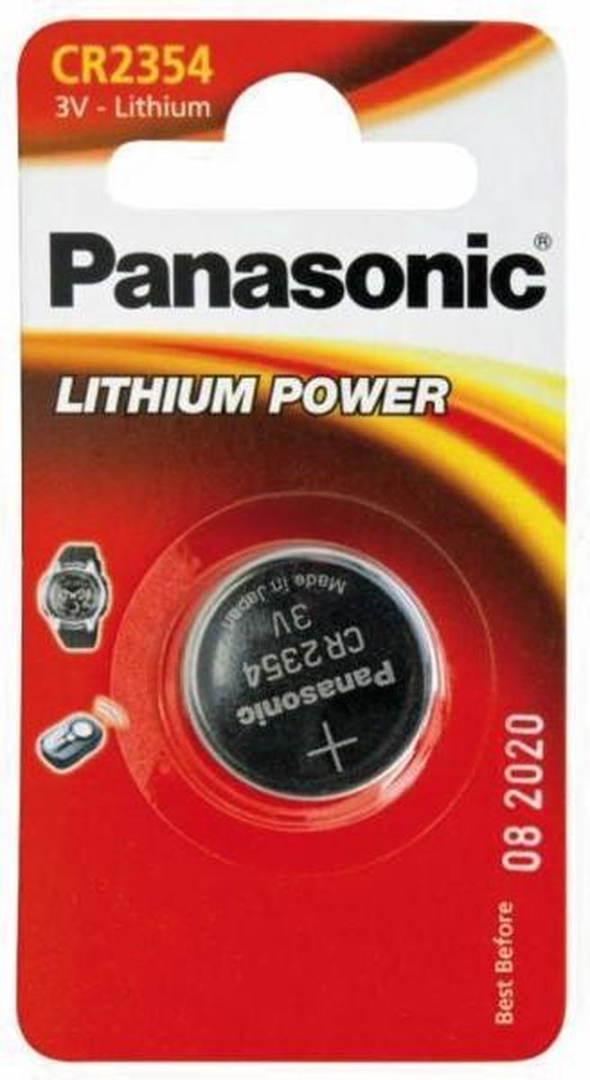 Panasonic - Knoopcel Lithium Blister