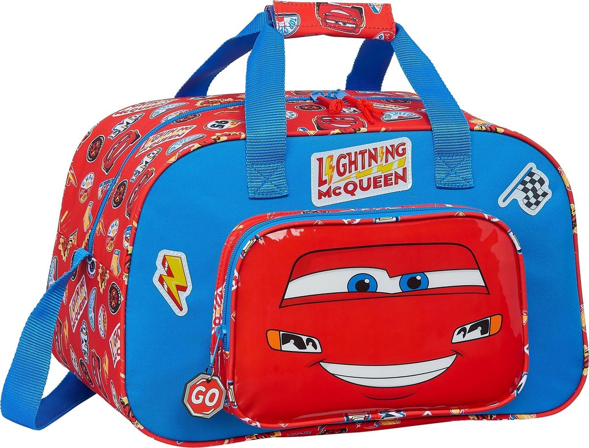 Disney Cars Sporttas Lightning Mcqueen - 40 X 24 X 23 Cm - Polyester