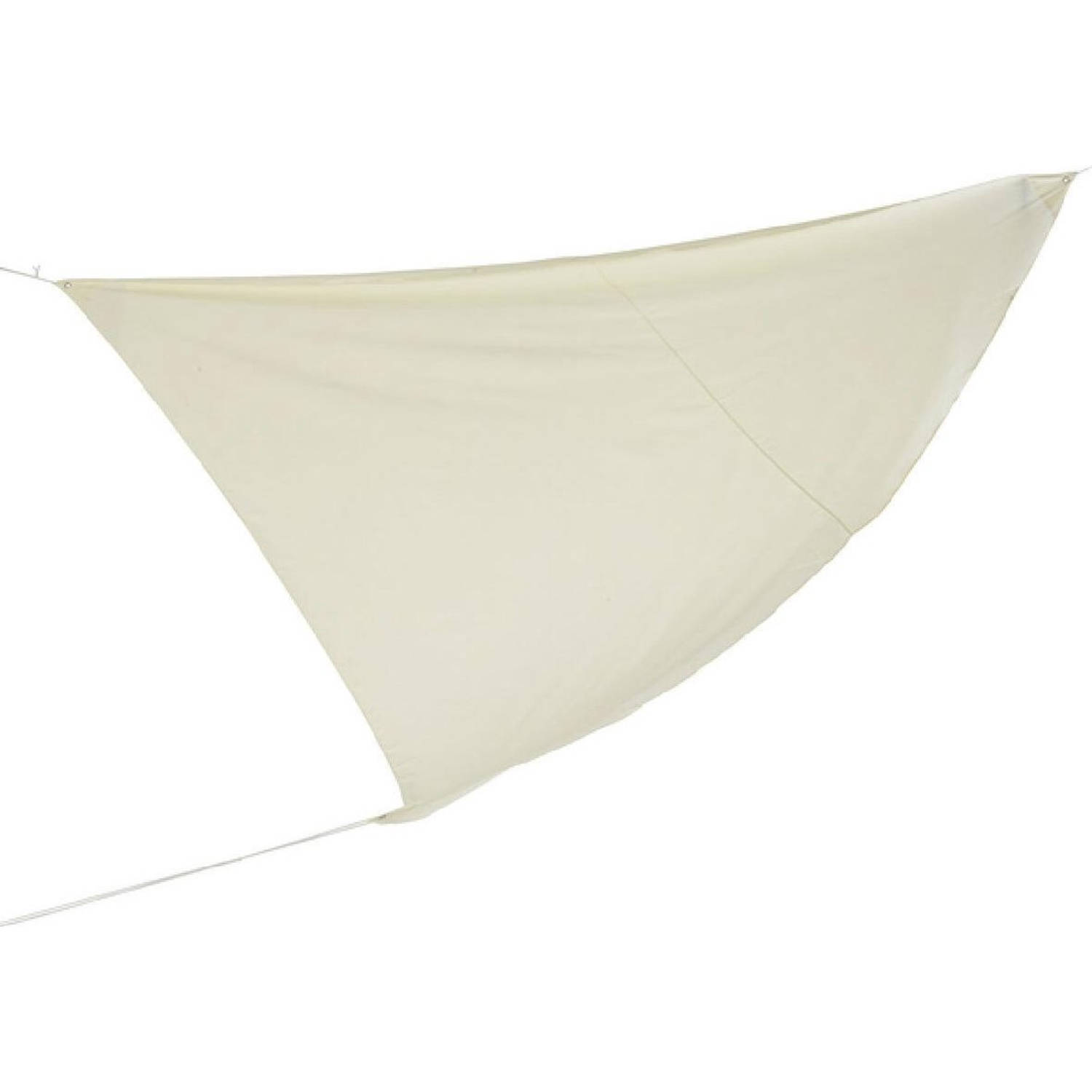 Parya Home - Schaduwdoek - 3.6 M - Driehoek - Creme - Grijs