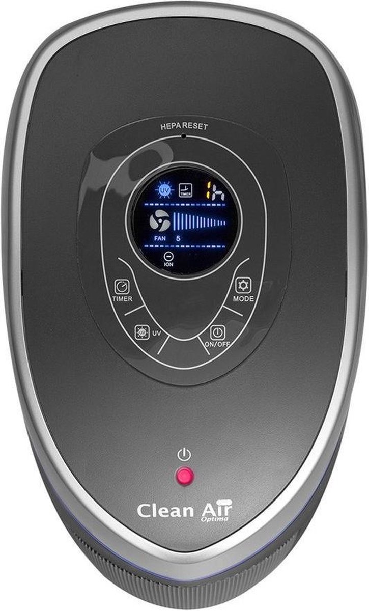 Clean Air Optima Ca-506 Luchtreiniger Met Ionisator/zilver - Grijs