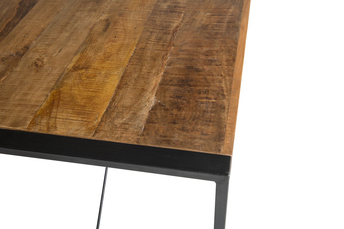 Livingfurn - Eettafel - Nairobi 180x90 Cm - Zwart