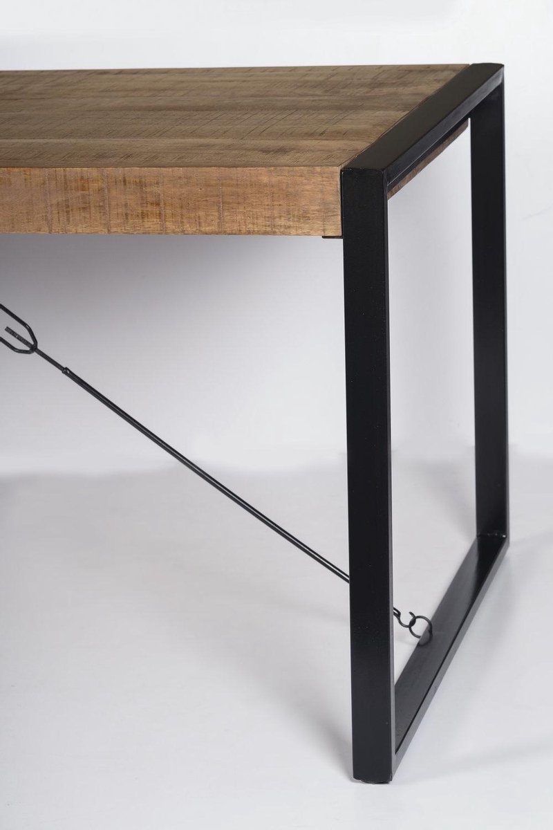 Livingfurn - Eettafel - Nairobi 180x90 Cm - Zwart