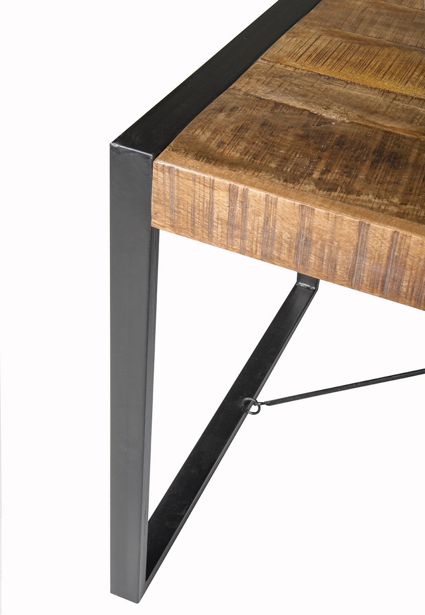 Livingfurn - Eettafel - Nairobi 180x90 Cm - Zwart