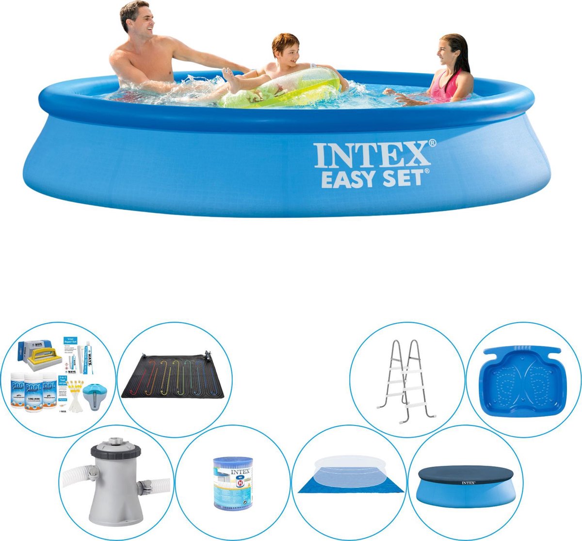 Intex Easy Set Rond 305x61 Cm - Zwembad Super Deal - Blauw