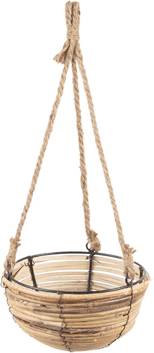 Clayre & Eef Opbergmanden (Set V 3) 6ro0511 (3) Ø 28*15 / 24*14 / - Bruin