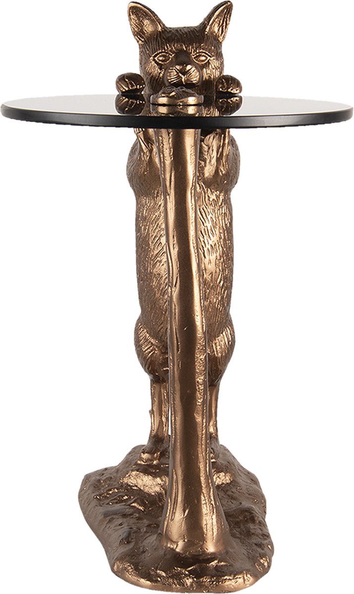 Clayre & Eef Bijzettafel 51x36x30 Cm 6al0051