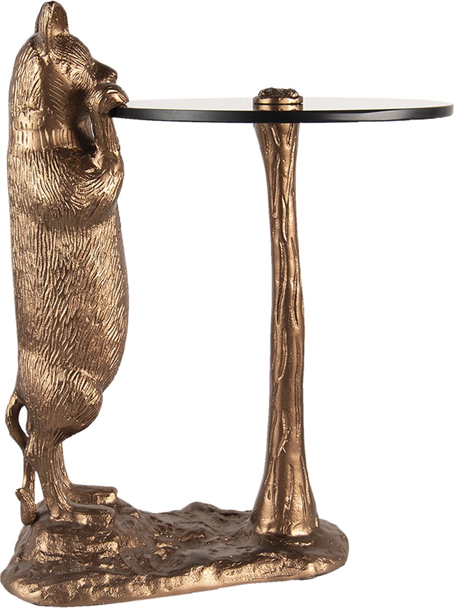 Clayre & Eef Bijzettafel 51x36x30 Cm 6al0051