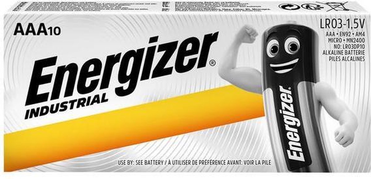 Energizer Set Van 10 Aaa Lr03-batterijen