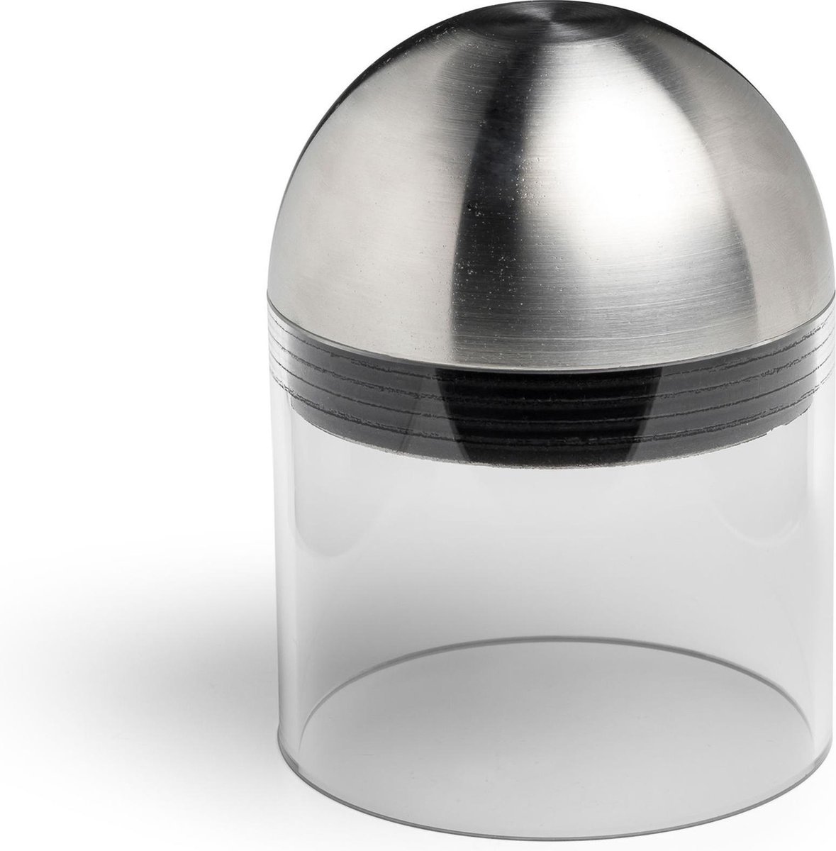 Höfats Windlicht Gravity 8 X 13 Cm Aluminium/glas Zilver - Silver