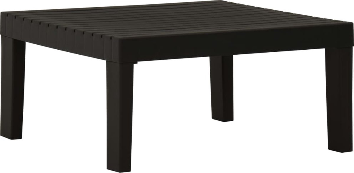 Vidaxl 6-delige Loungeset Met Kussens Kunststof - Grijs
