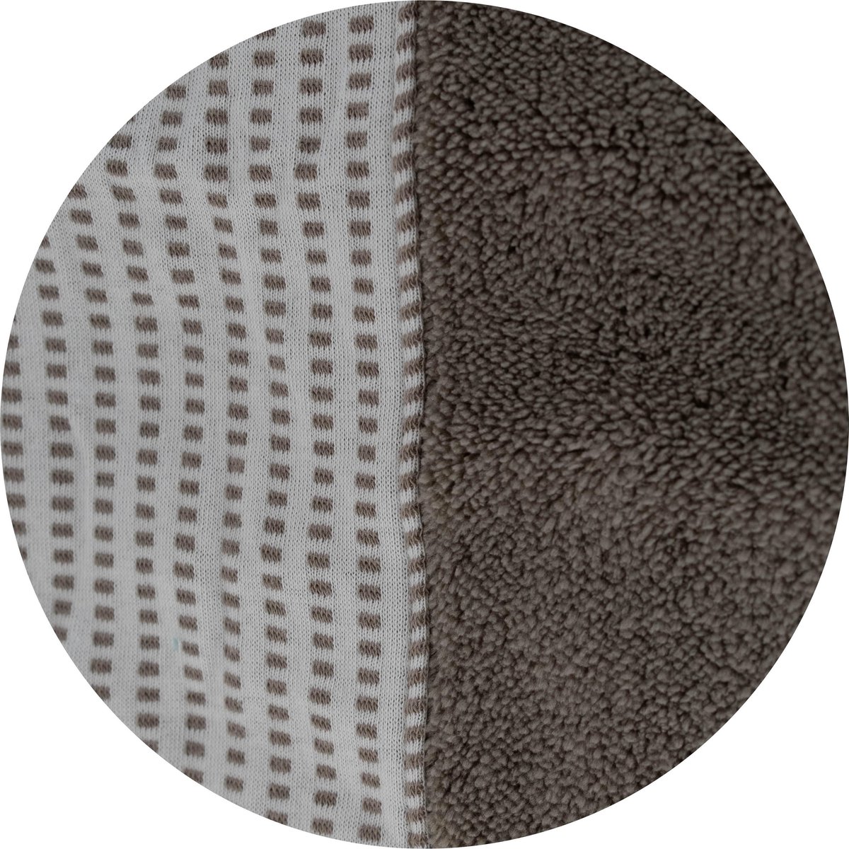 Snoozebaby Boxkleed Warm 75 X 95 Cm Katoen Donker - Bruin