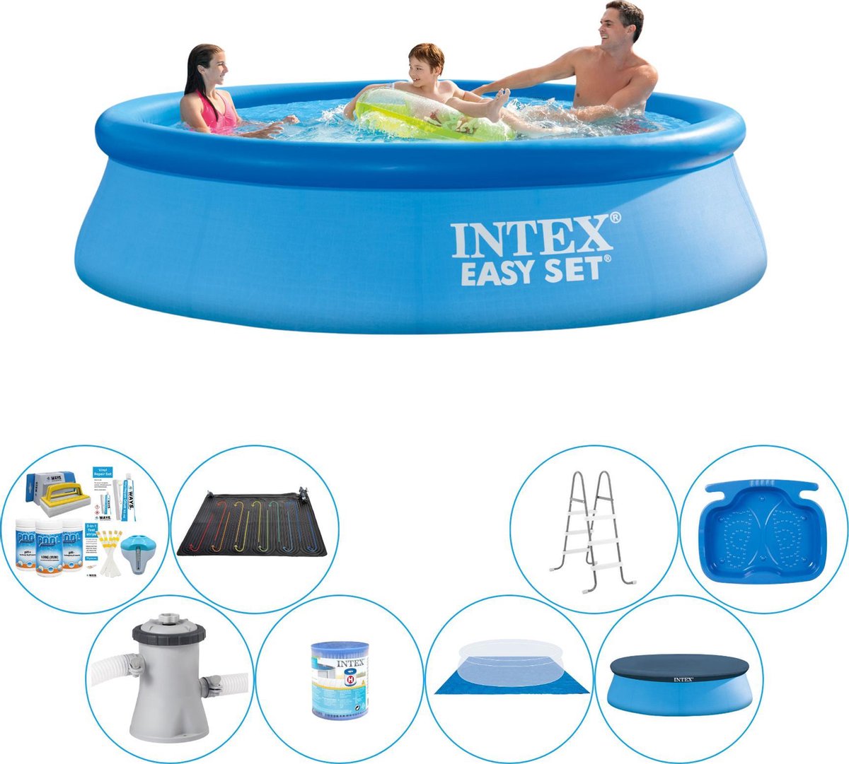 Intex Easy Set Rond 305x76 Cm - Zwembad Super Deal - Blauw