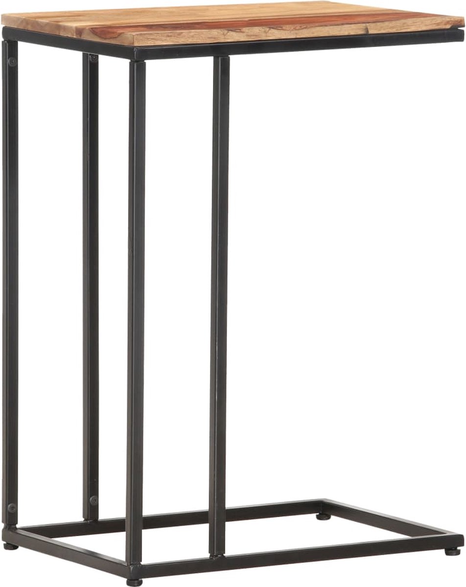 Vidaxl Bijzettafel 35x45x65 Cm Massief Sheeshamhout - Bruin