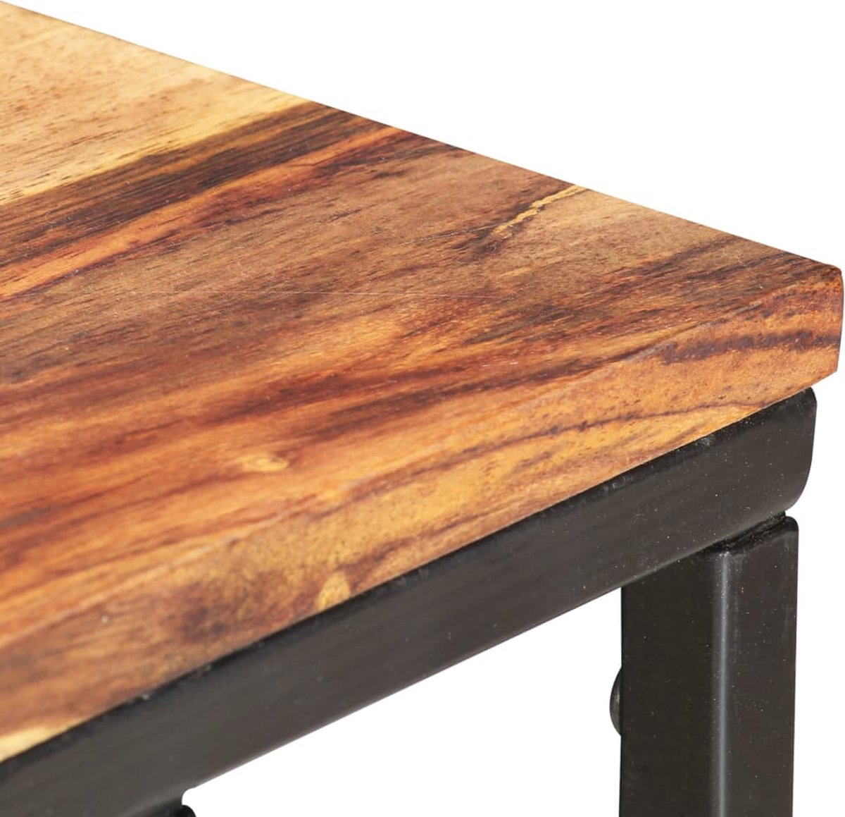 Vidaxl Bijzettafel 35x45x65 Cm Massief Sheeshamhout - Bruin