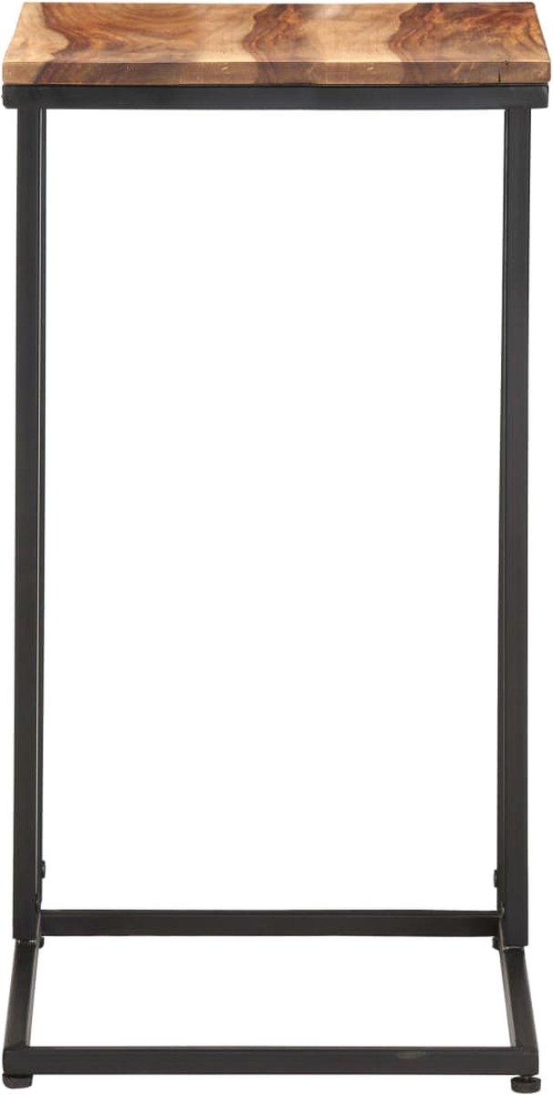 Vidaxl Bijzettafel 35x45x65 Cm Massief Sheeshamhout - Bruin