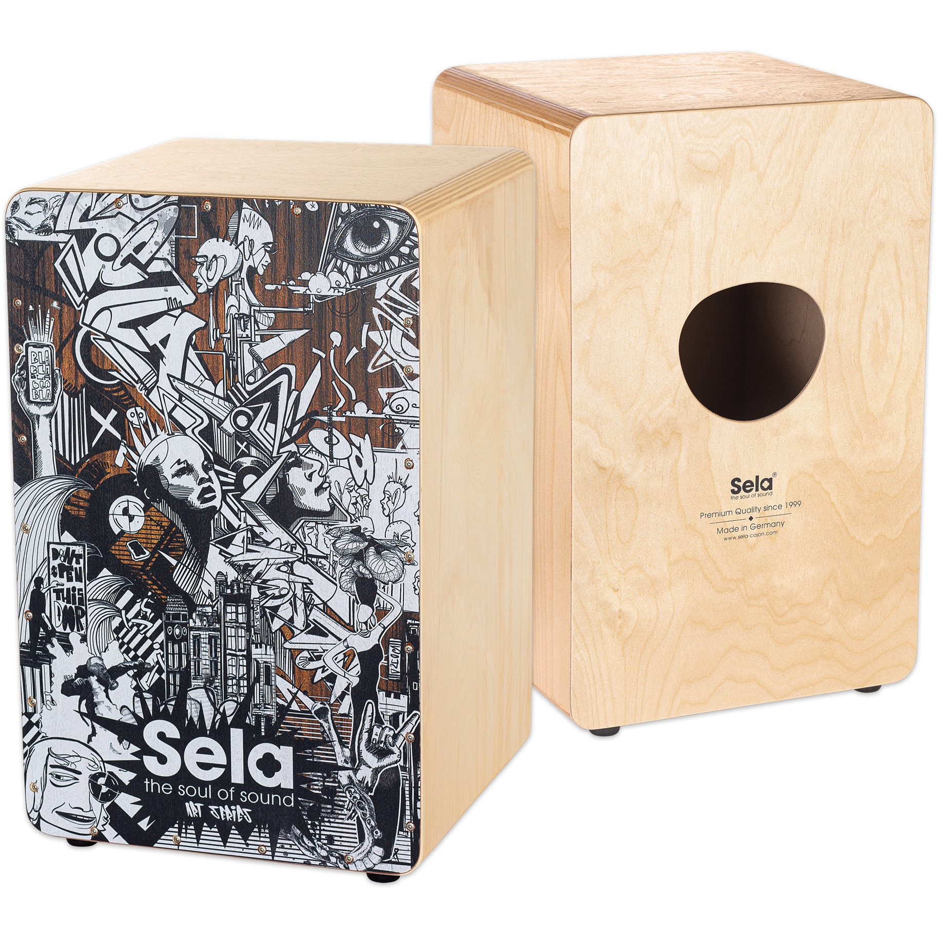 Sela SE 173 Art Series Sketch cajon