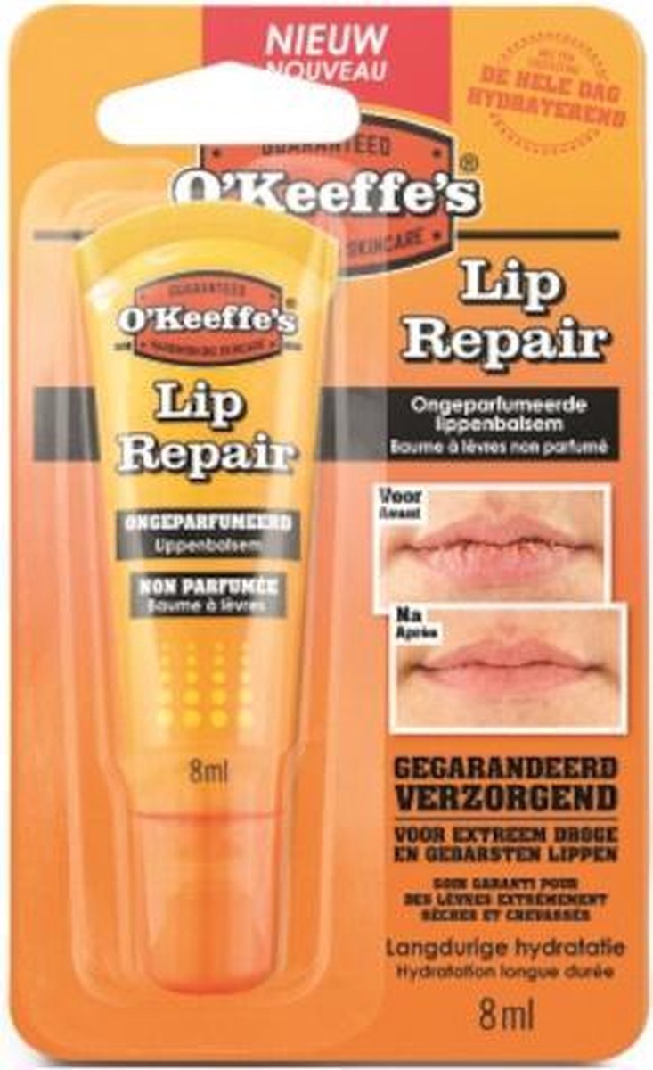 O&apos;Keeffe&apos;s O'Keeffe's Lip Repair Unscented Tube Lippenbalsem 8ml