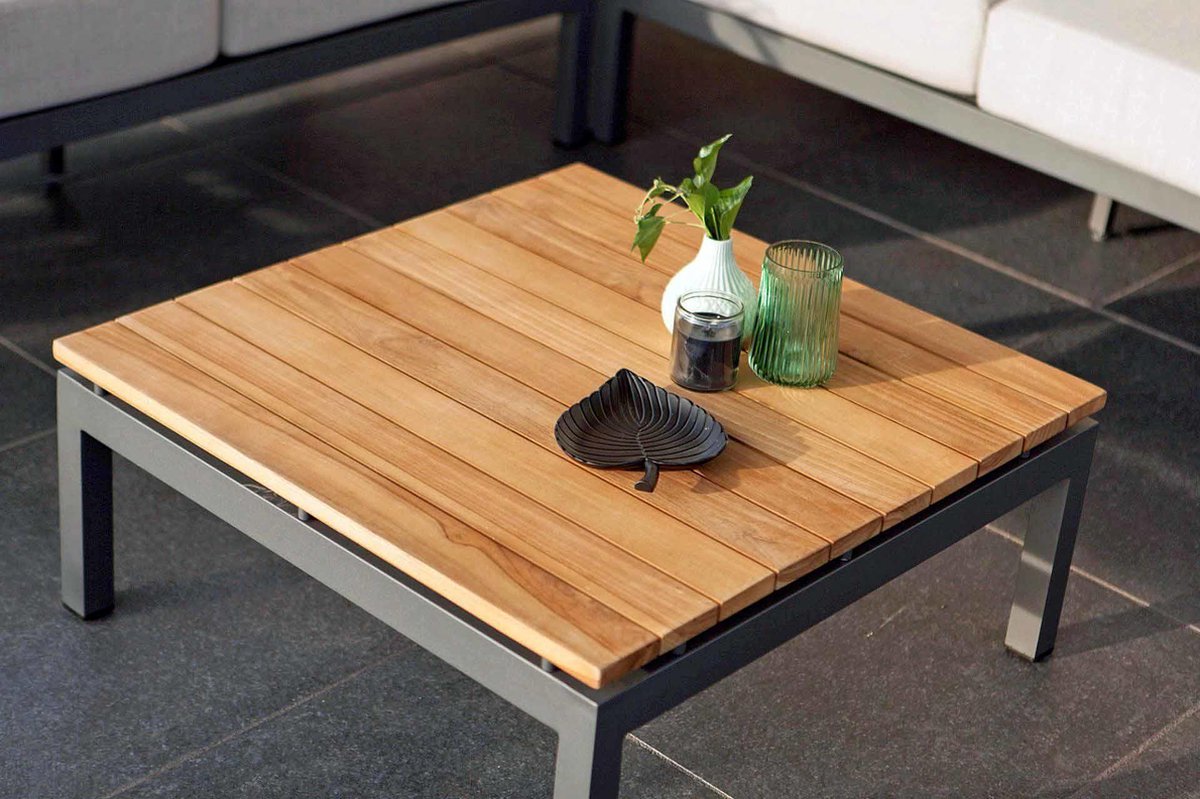 Exotan Villa All Weather Loungeset met Hoekbank - Grijs