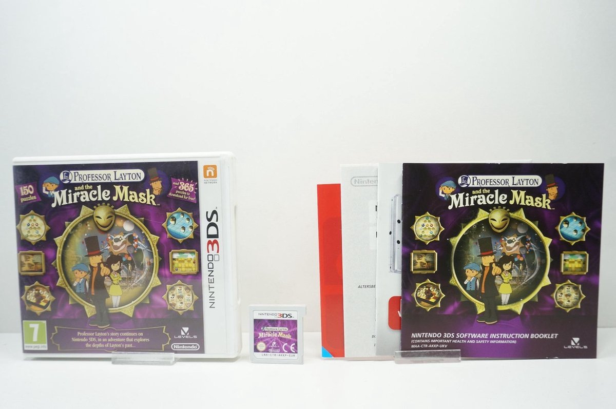 Nintendo Professor Layton and the Miracle Mask (Engelstalig)
