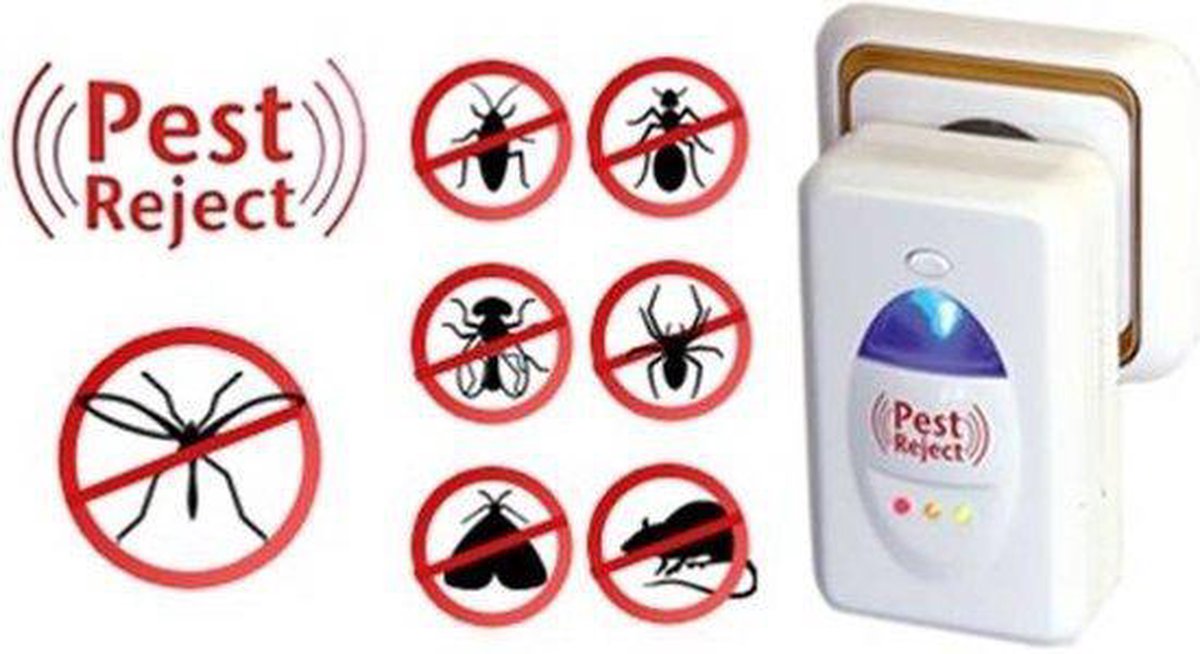 Huismerk Premium Ongedierte Verdrijver Ultrasoon - 220V