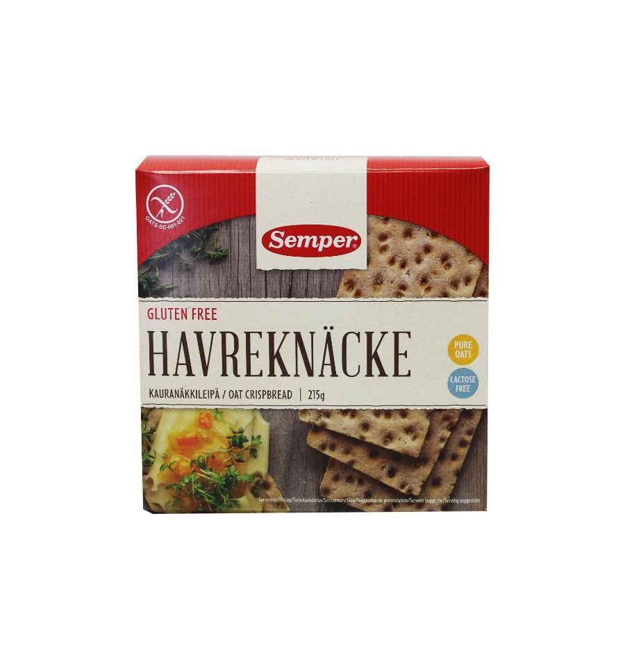 Semper Haverknackebrood 215 gram